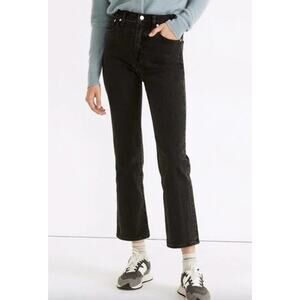 Madewell‎ Demi-Boot Jeans in Lunar Wash dark denim size 24 bootcut